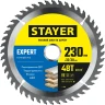 Пильный диск по дереву, 230 x 32/30 мм, 48T, точный рез, Expert STAYER 3682-230-32-48_z01 — фото 1