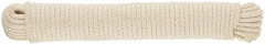 Веревка хлопковая вязаная, 11000 текс, 6 мм х 15 м, р/н= 70 кгс FIT 68456