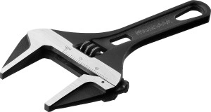 Разводной ключ, 120/28 мм, KRAFTOOL SlimWide Compact 27266-15