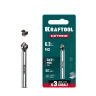 Зенковка, d 6.3x5х45 мм, Z3, 90°, сталь M35, U-образная спираль, KRAFTOOL EXTREME Со5-А 29734-3 — фото 1
