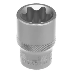 Головка торцевая 1/2, Е22, CrV Stels 13875