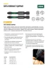 Биты кованые ударные, сталь S2, односторонние 50 мм PZ2, 10 шт., блистер FIT 57486 — фото 7
