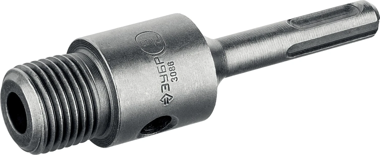 Державка для коронки по бетону, L - 100 мм, SDS - plus, М22, ЗУБР 29187-100_z01 — фото 3