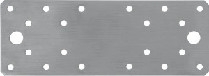 Нержавеющая крепежная пластина, 180 x 65 x 2 мм, ЗУБР НКП-2.0 310636-180