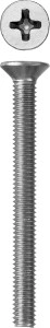 Винт с потайной головкой, кл. пр. 4.8, M3 х 30 мм, цинк, 5 кг, ЗУБР DIN 965 303110-03-030