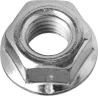 Гайка с фланцем, кл. пр. 6, M8, цинк, 5 кг, ЗУБР DIN 6923 303630-08 — фото 1