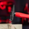 Молоток слесарный optimal, 100 г, фибергласовая обрезиненная рукоятка, квадратный боек Matrix 10365 — фото 8