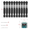 Ударные биты, 50 мм, 10 шт, KRAFTOOL Impact PZ3 26193-3-50-S10 — фото 9