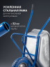 ЗУБР ПК-201, 110 л, 220 кг, в коробке, одноколесная, полиуретановое колесо, строительная тачка, Профессионал (39974) — фото 6