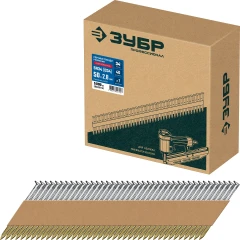 Реечные гвозди рифленые оцинкованные, SN34 (D34) 50 х 2.8 мм, 5000 шт, ЗУБР 305399-50