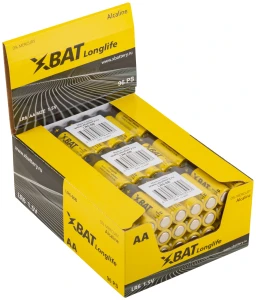 Батарейка щелочная, 1.5 В, тип АА, 8 шт. xbat LR6-8B