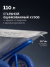 ЗУБР ПК-202, 110 л, 240 кг, в коробке, двухколесная, полиуретановые колеса, строительная тачка, Профессионал (39970) — фото 7