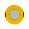 Катушка для мотокосы, полуавтомат.,легкая загрузка лески, гайка M10x1,25, алюм.кнопка Kronwerk 96355 — фото 3