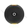 Катушка для мотокосы, полуавтомат.,легкая загрузка лески, гайка M10x1,25, алюм.кнопка Kronwerk 96355 — фото 4