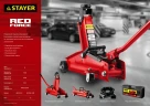 Подкатной домкрат для легковых а/м, в кейсе, 2 т, 130 - 350 мм, STAYER R-28 RED FORCE 43153-2-K — фото 12