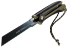 OLFA WORKS FK1 FIELD KNIFE универсальный нож со сменным серрейторным лезвием для сложных материалов OW-FK1-OD — фото 3