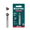 Зенковка, d 12.4х8х56 мм, Z3, 90°, сталь M35, U-образная спираль, KRAFTOOL EXTREME Со5-А 29734-6 — фото 1