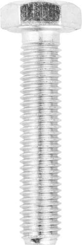 Болт, кл. пр. 5.8, M10 х 50 мм, цинк, 5 кг, ЗУБР ГОСТ 7798-70 303080-10-050 — фото 1
