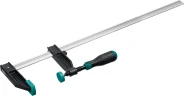 Струбцина F, 120 х 1000 мм, KRAFTOOL MF-1000/120 32011-120-1000_z01 — фото 1