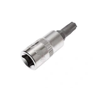 Бита-головка 1/4" TORX T27Hх37мм с отверстием JTC-23527