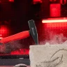 Молоток слесарный optimal, 400 г, фибергласовая обрезиненная рукоятка, квадратный боек Matrix 10368 — фото 11
