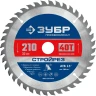 Пильный диск по строительной древесине, 210 х 30 мм, 40Т, ЗУБР Стройрез 36931-210-30-40 — фото 1