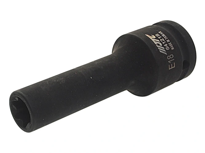Головка торцевая 3/4" TORX E18 ударная глубокая L=110мм JTC-641218 — фото 1