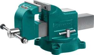 Слесарные тиски, 100 мм, KRAFTOOL GRAND 32702-100