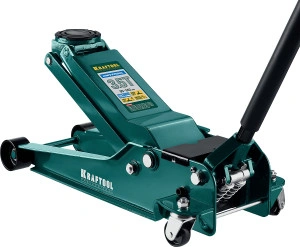 Универсальный подкатной домкрат, 3.5 т, 95 - 552 мм, для СТО, KRAFTOOL UNIVERSAL 43454-3.5