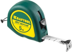 Рулетка, 5 м х 19 мм, KRAFTOOL Grand 34022-05-19