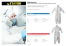 Защитный комбинезон из ламинированного спанбонда 60гр/м2, STAYER р. 50-52 1160-50_z01 — фото 3