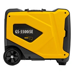 Генератор инверторный GS-5500iSE, 5,5 кВт, 230 В, закрытый корпус,электростартер Denzel 94712