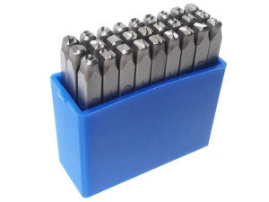 Клейма буквенные латиница 4мм (HRC 60+-2° DIN 1451) JTC-7246