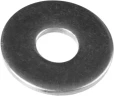 Кузовная шайба, 8 мм, цинк, 5 кг, ЗУБР DIN 9021 303820-08 — фото 1
