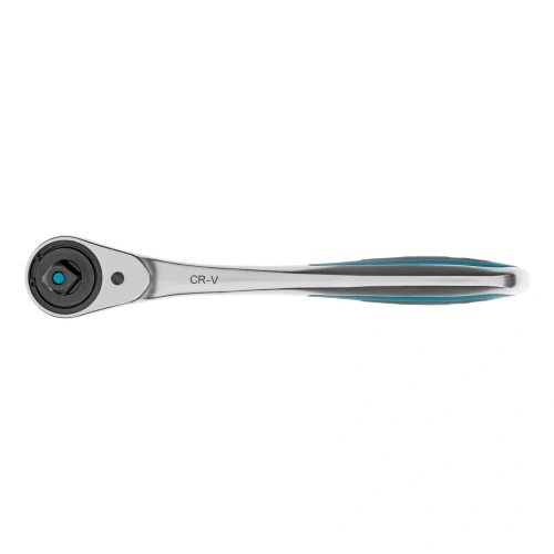 Набор торцевых головок, трещотка 120 зубьев, 1/2",3/8”, CrV, 36 предметов Gross 14145 — фото 5