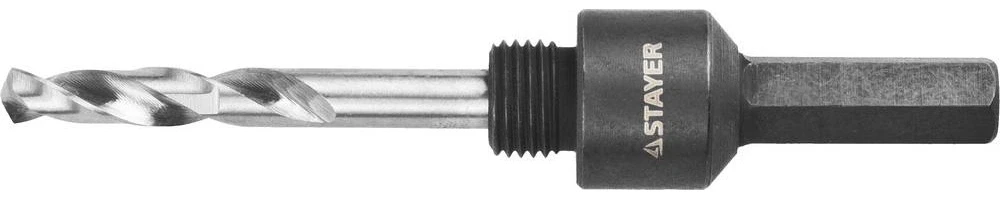 35 мм) державка для биметаллических коронок 16-30 мм, STAYER HEX 1/4" (6 29549 — фото 1