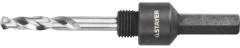 35 мм) державка для биметаллических коронок 16-30 мм, STAYER HEX 1/4" (6 29549