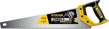 Ножовка по дереву, 450 мм, STAYER Cobra 5 1506-45_z02 — фото 1