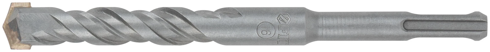Бур по бетону SDS PLUS, W-образная вставка, двойная спираль, 16 х 160 мм FIT 32812 — фото 1