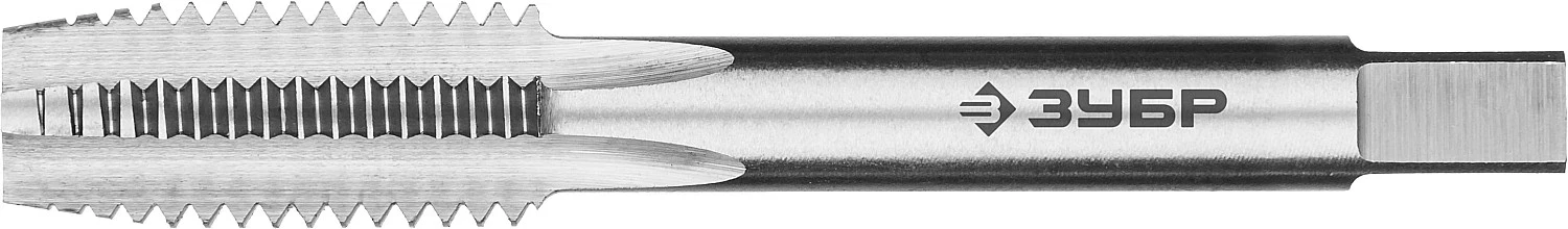 Метчик машинно-ручной, М10 x 1.5 мм, сталь Р6М5, ЗУБР 4-28005-10-1.5_z01 — фото 1