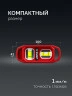 Компактный магнитный уровень, 100 мм, пластиковый корпус, ЗУБР КОМПАКТ-2 3458 — фото 3