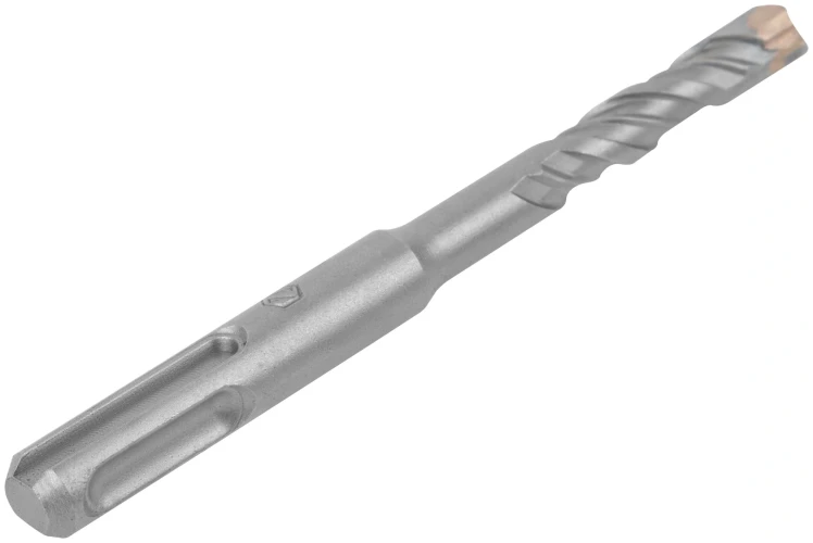 Бур по бетону SDS-PLUS, крестообразная вставка, двойная спираль, 8 х 110 мм FIT 33062 — фото 5