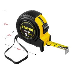 Рулетка, 5 м х 19 мм, STAYER 34025-05_z01