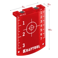 Мишень для лазерных приборов, KRAFTOOL 34725