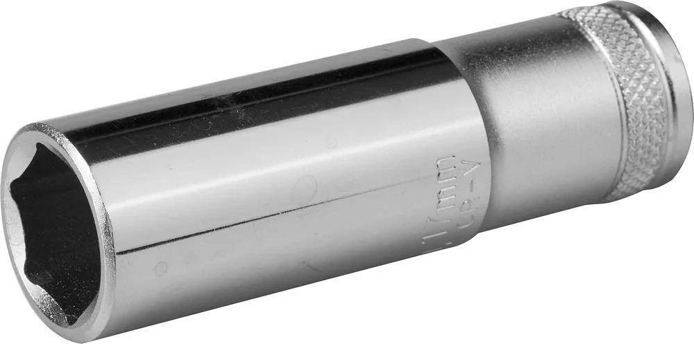 Удлиненная торцовая головка, 1/2", 17 мм, KRAFTOOL FLANK 27807-17_z01 — фото 1