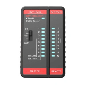 LAN-тестер кабельный, КВТ KT 468С 88552