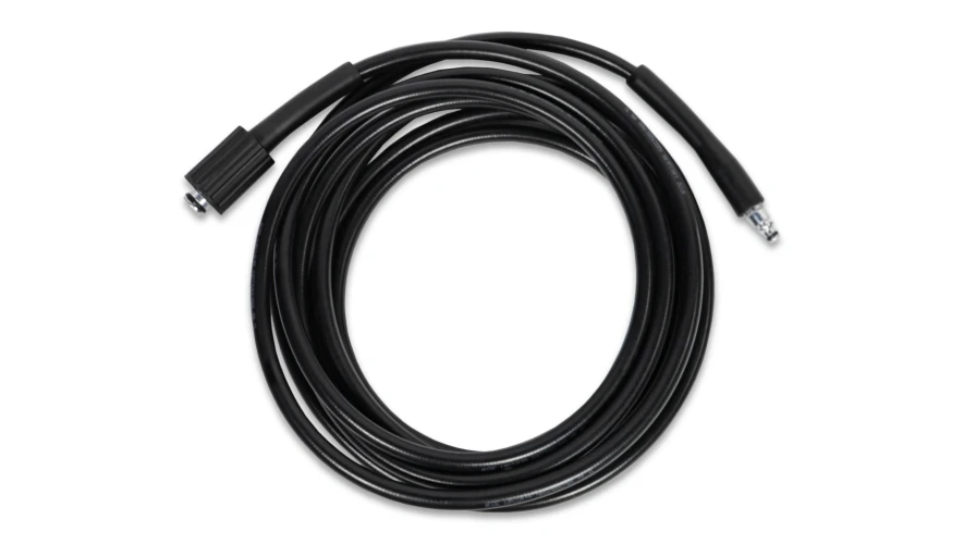Шланг напорный 5 метров HP3141, HP3180 (Мах:Р?200 бар Т?60 C) quick connect+резьба M22*1,5мм Champion C8153 — фото 1