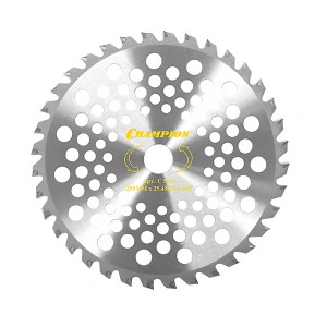 Нож с зубцами из твердого сплава Anti-kick 40/255/25,4(SRM-330ES/SRM-350ES,4605,T433,T523,T437,T517) Champion C5121