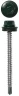 Кровельный саморез, 50 х 4.8 мм, зелёный насыщ., 1200 шт (8 кг.), ЗУБР СКД 6005 4-300310-48-050-6005 — фото 1