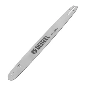 Шина для бензопилы DGS-5218, длина 45 см (18"), шаг 0.325", паз 1.5 мм, 72 звена Denzel 59802